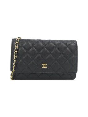 Chanel Timeless Classic Line Chain Wallet Shoulder Bag